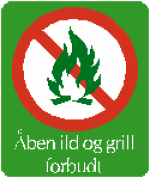 ben ild/grill forbudt