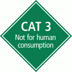 Cat 3 - Not for human consumption