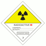 Radioaktivt stof kolli kl. 7C